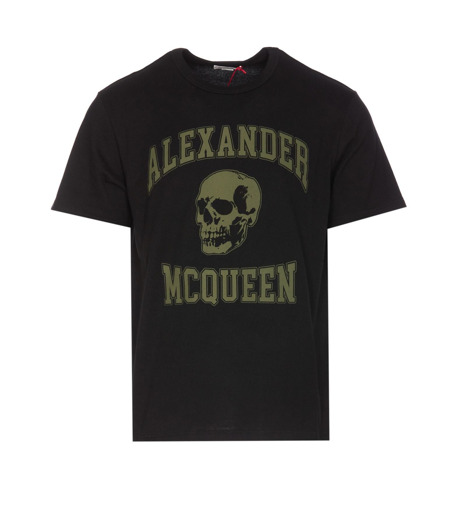 【送料&関税込】Alexander McQueen Varsity T-shirt