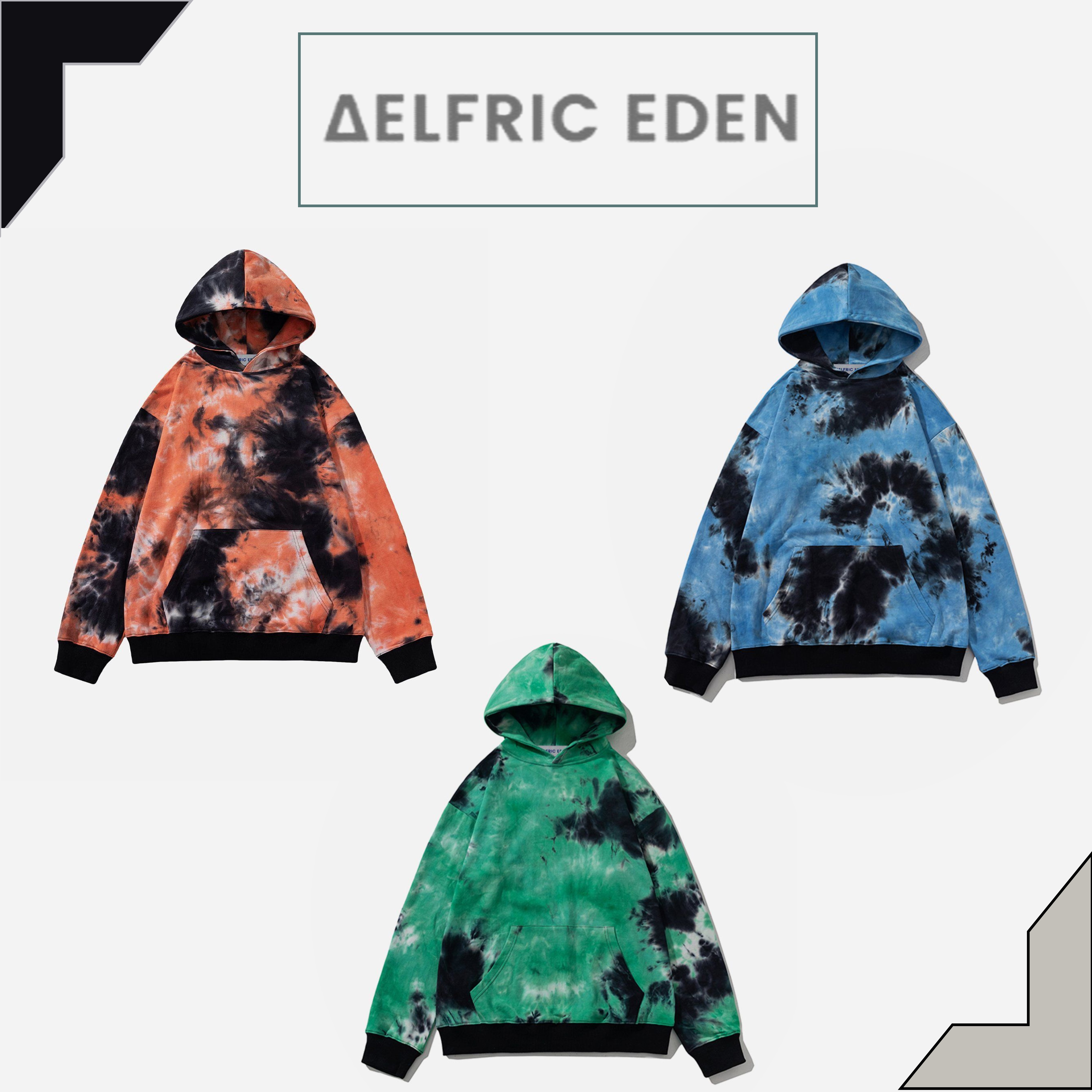 【Aelfric Eden】 イレギュラーダイド パーカー☆送料間税込