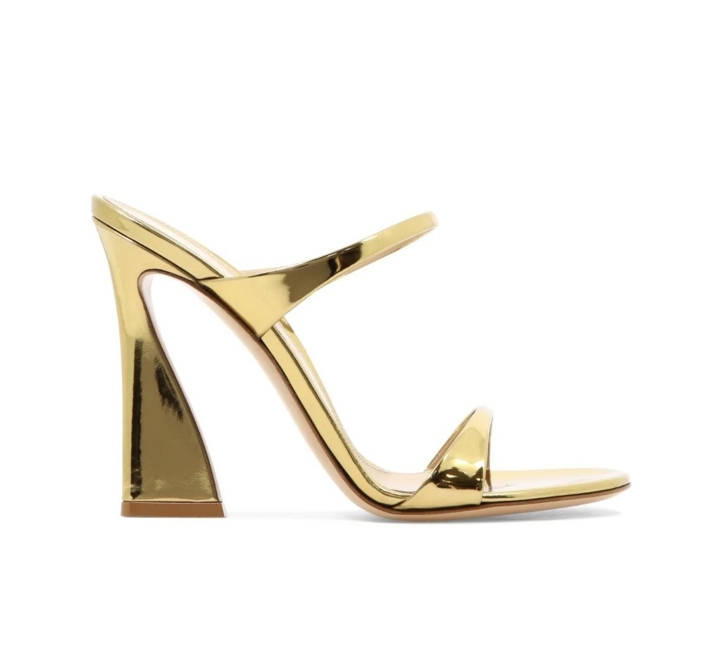 VIP SALE《Gianvito Rossi》Aura 105mm メタリック サンダル