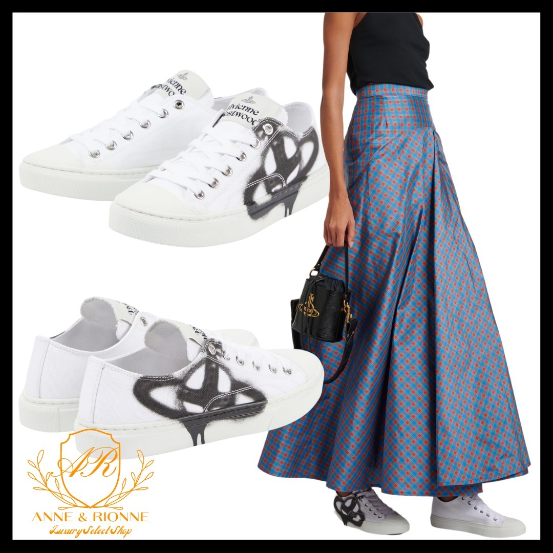 VIVIENNE WESTWOOD ローカットスニーカー オーブモチーフロゴ