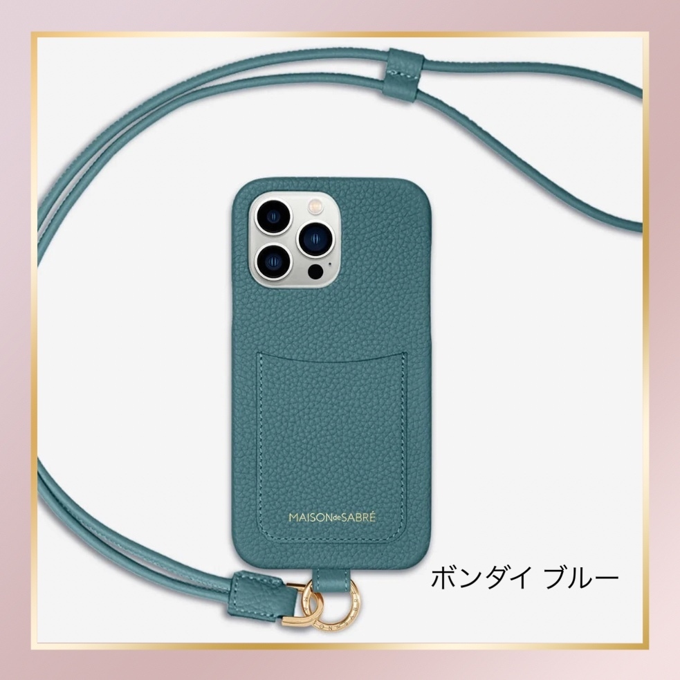 MAISON de SABRE】 スリング スマホ ケース iPhone15ProMax