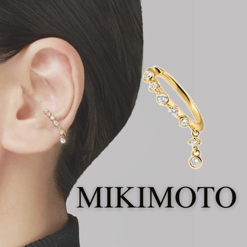 【MIKIMOTO】ミキモト 華やかな印象 イヤーカフ すぐにお届け］MIKIMOTO イヤーカフ Dinner Ring Collection