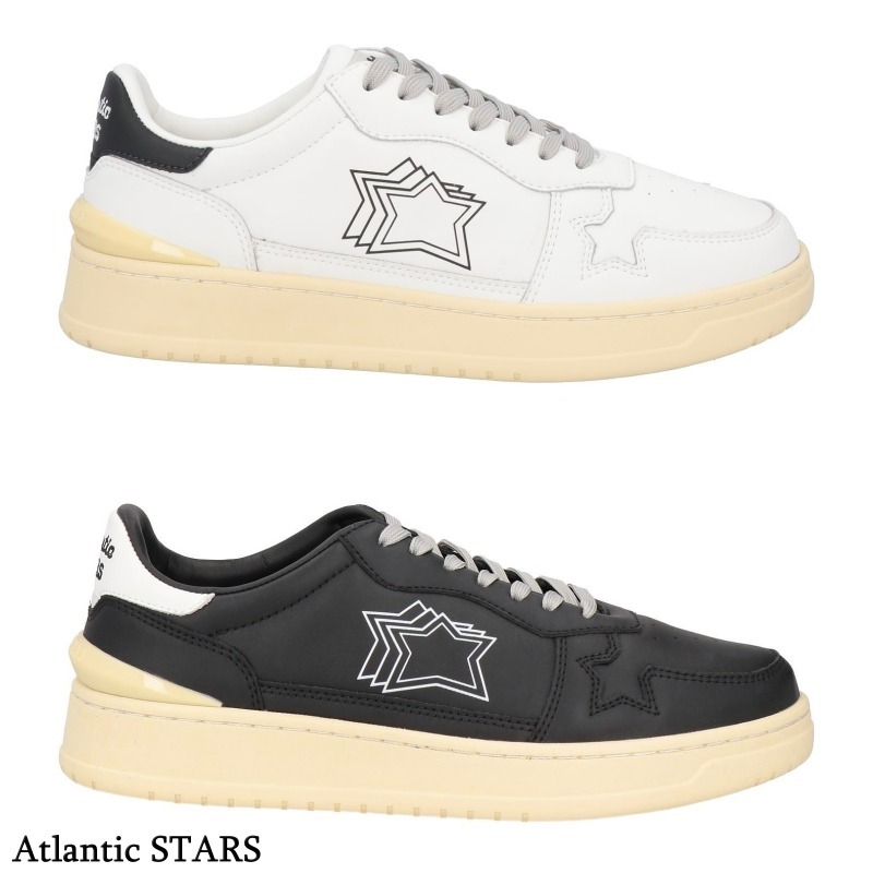 【ATLANTIC STARS】ローカット スニーカー ‐2色 *送料込