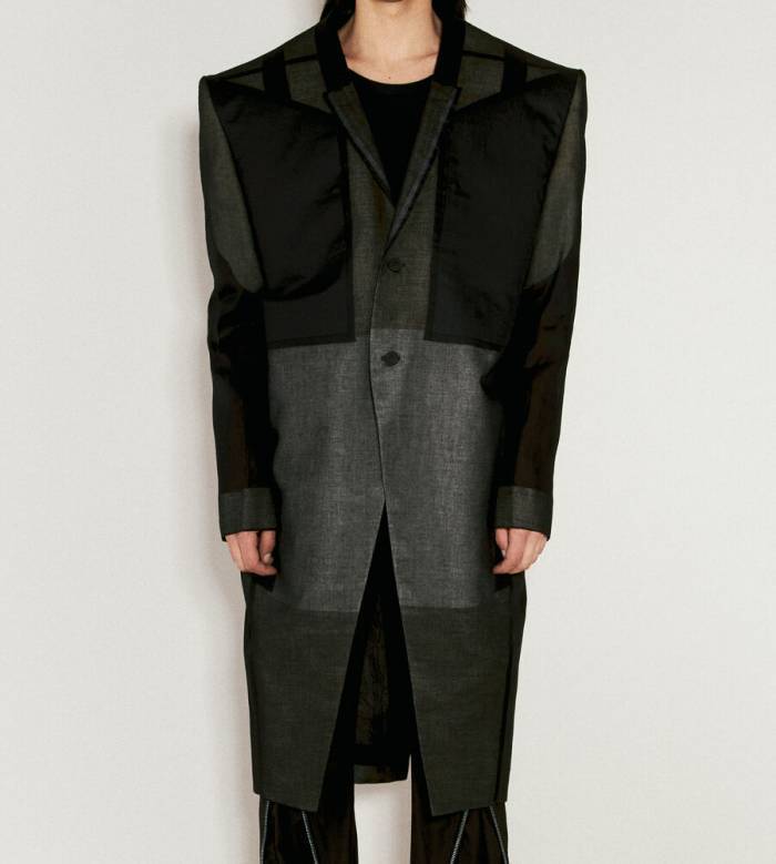 Rick Owens（リックオウエンス）トレンチコート 黒 サイズ:50(XL