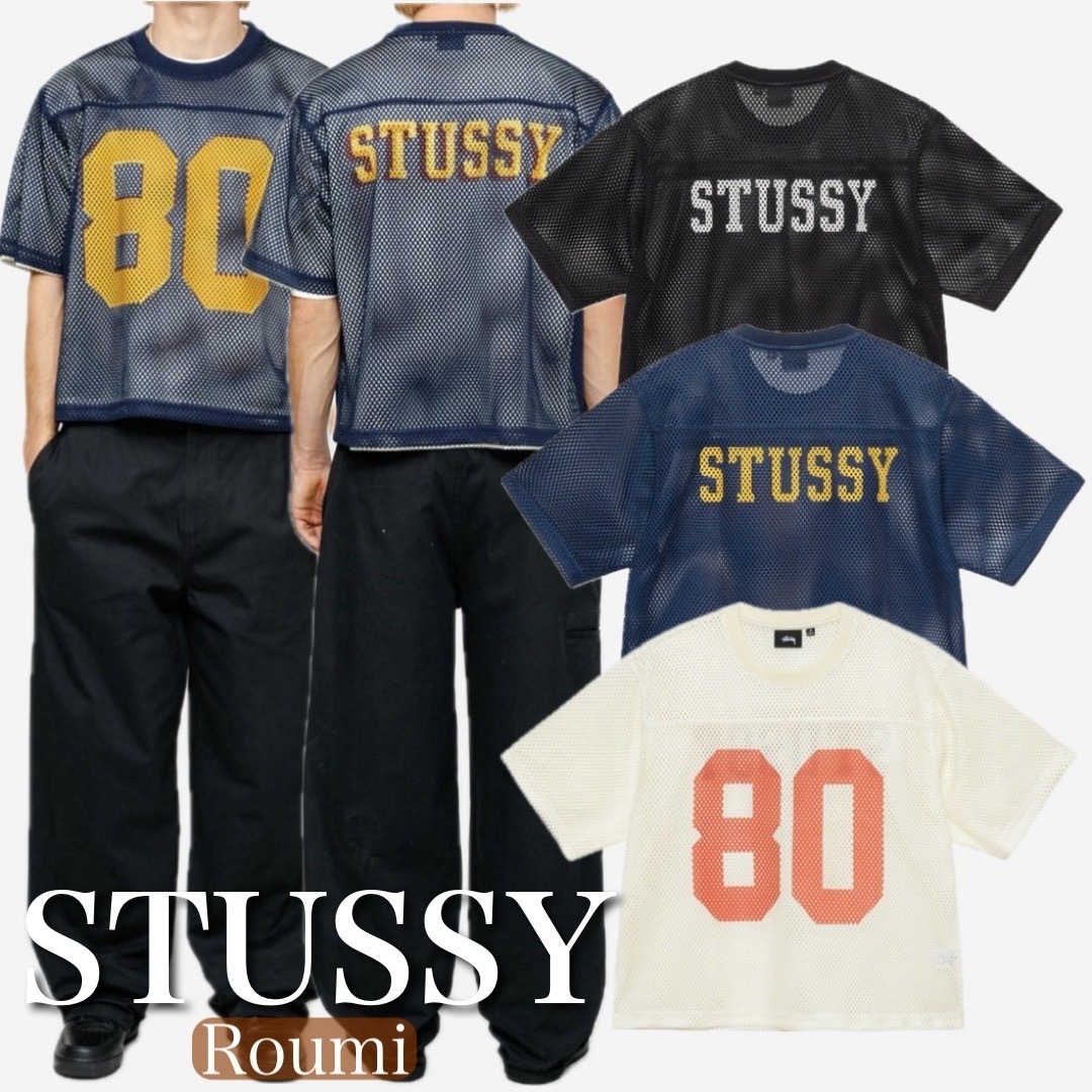 Stüssy Team Jersey 80 - Navy – Goodhood