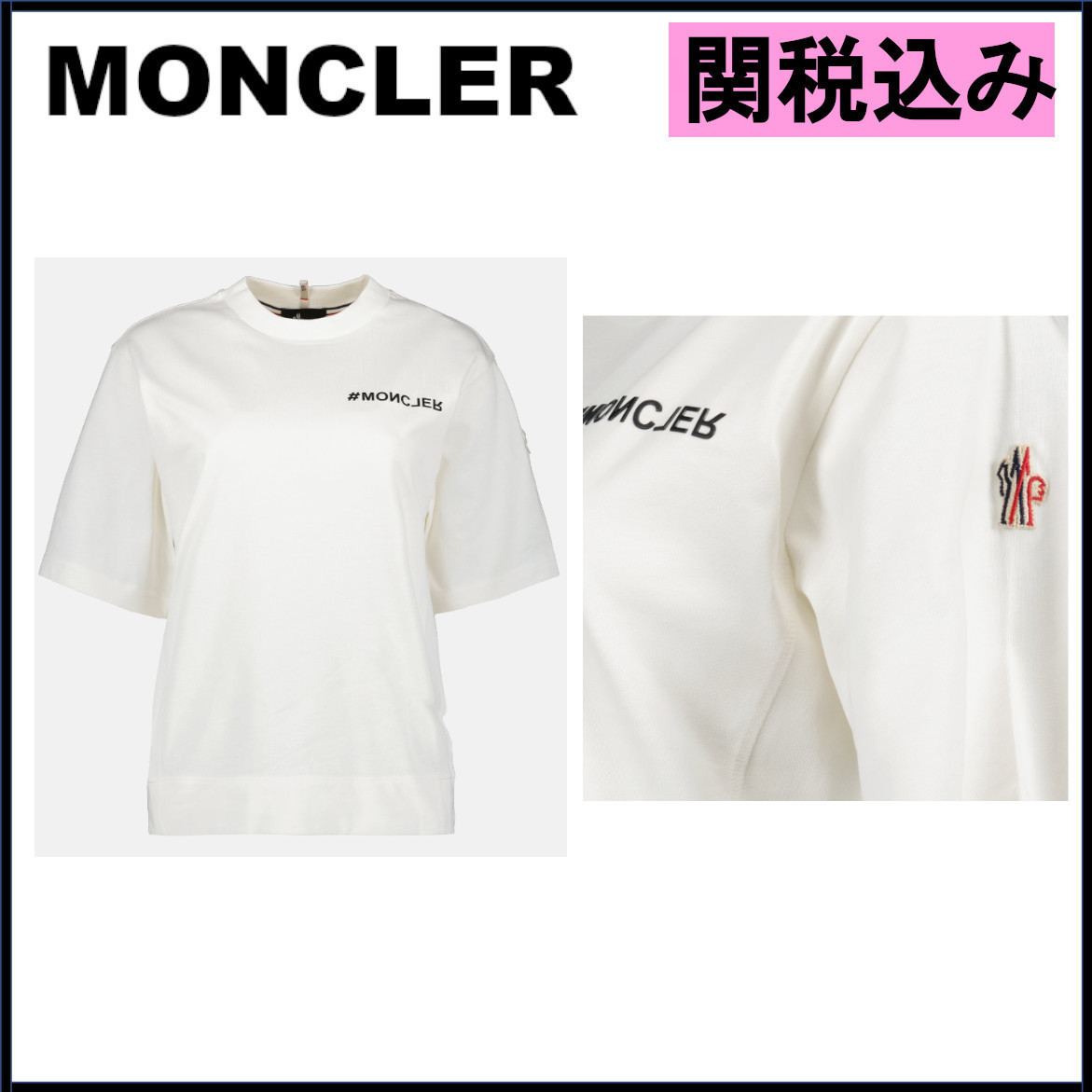 国内発送★Moncler★Logo Tシャツ