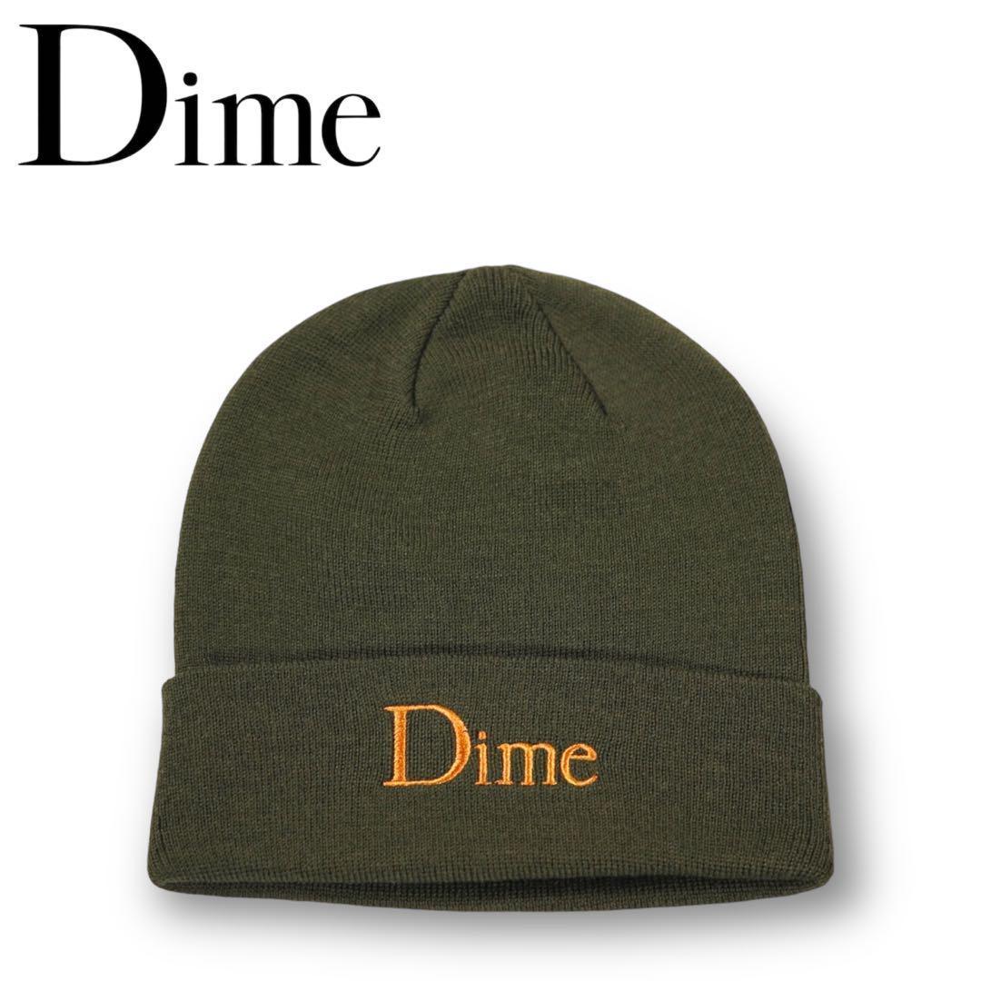 ◆DIME Classic Wool Beanie クラシックロゴ グリーン ニット帽