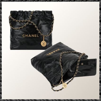 CHANEL Handbags Casual Style Calfskin Party Style Office Style Elegant Style