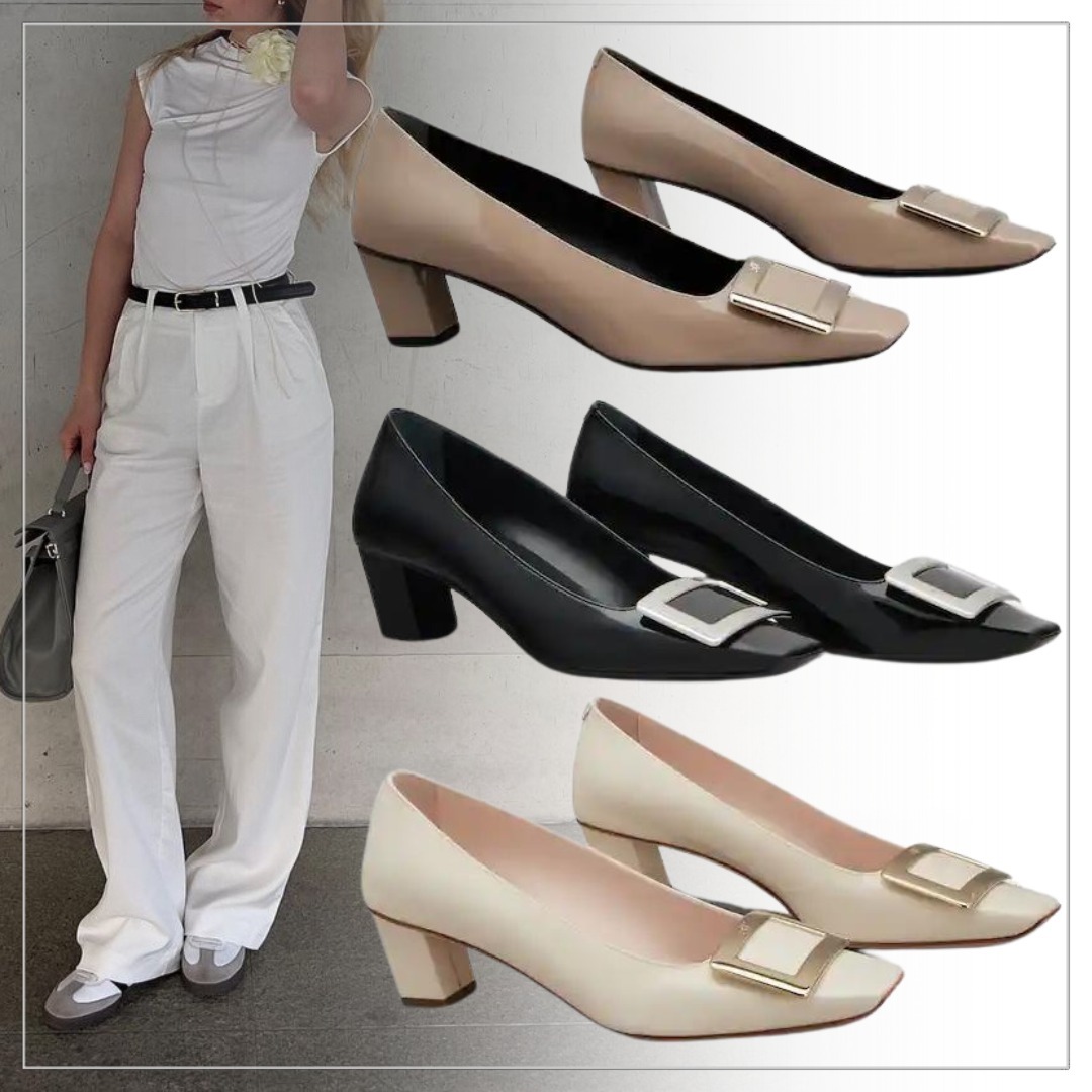 Roger Vivier Belle vivier ベージュハイヒール