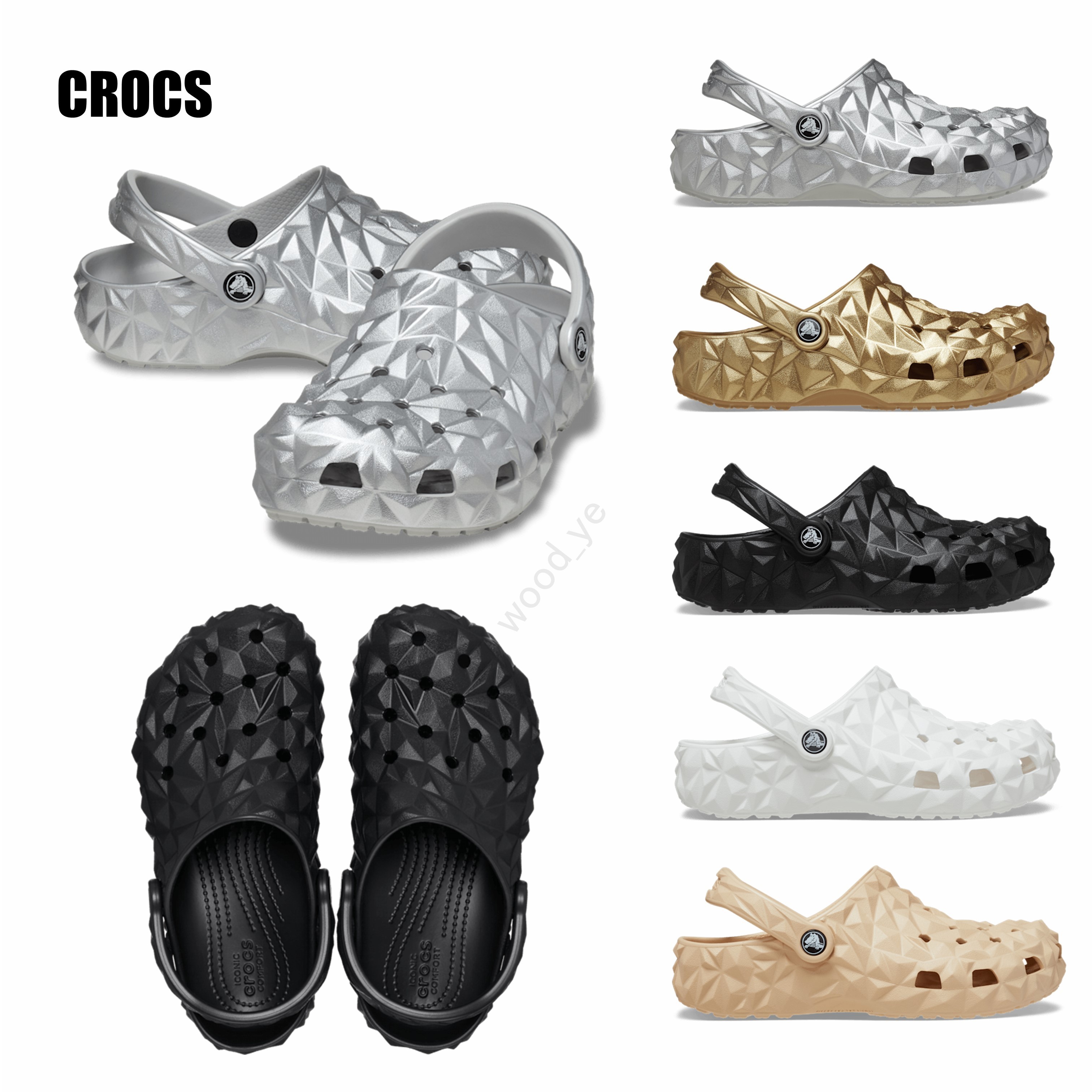 [クロックス] CROCS CLASSIC GEOMETRIC CLOG SANDAL サンダル☆