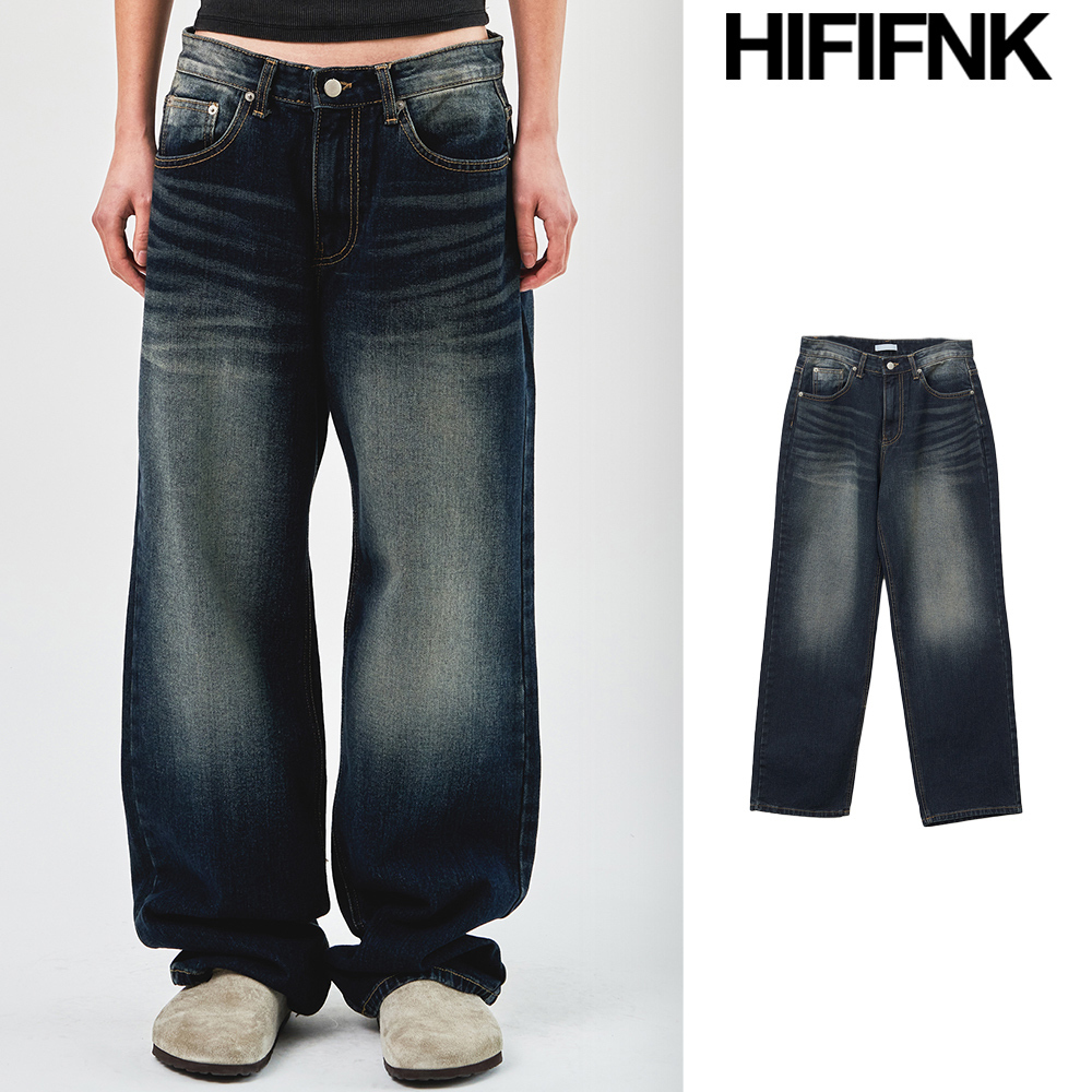【HI FI FNK】Tory Blue Wide Denim