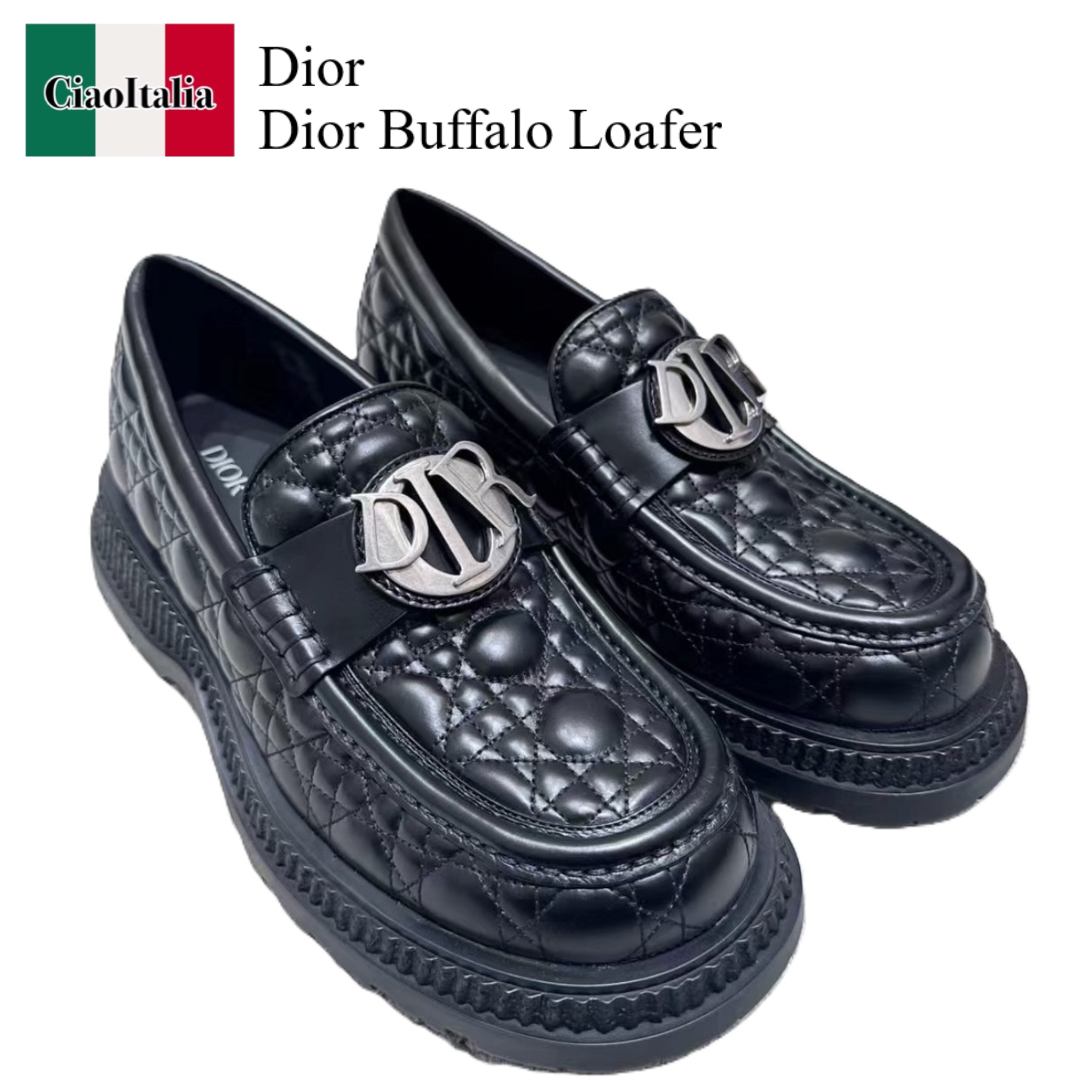 ドレスシューズ・革靴・ビジネスシューズ Dior Dior Buffalo Loafer