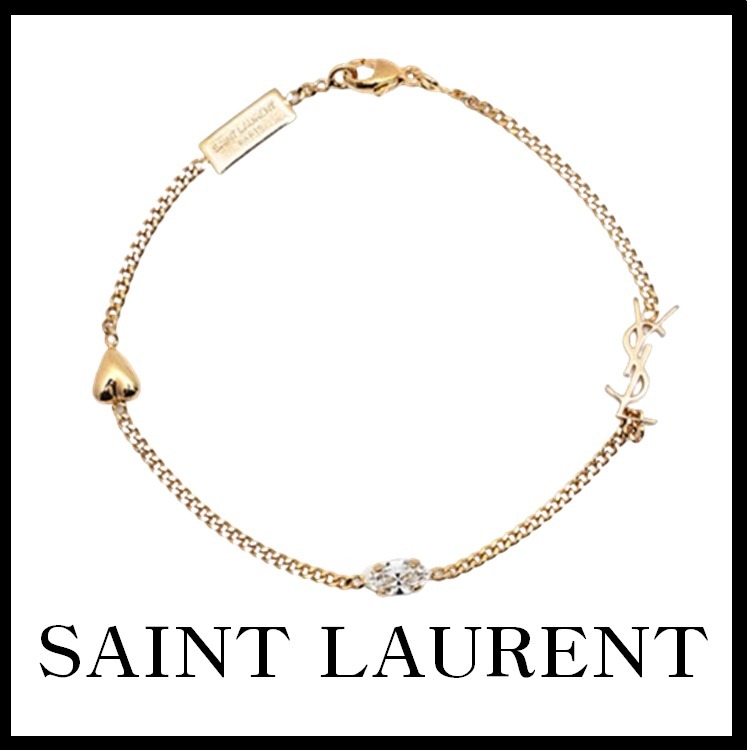 ★関税込★SAINT LAURENT★オピウム ハート ブレスレット★
