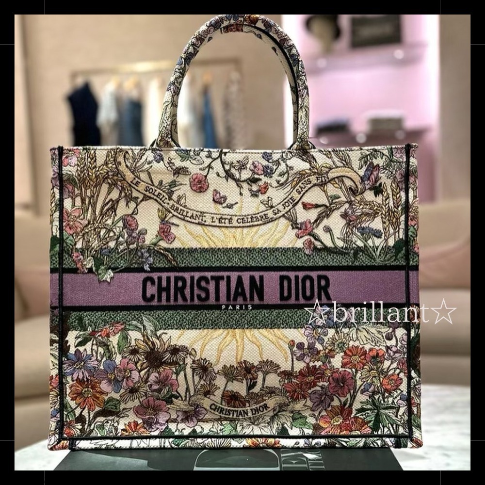 【★国内発送★】DIOR  Book Tote バッグ ミディアム