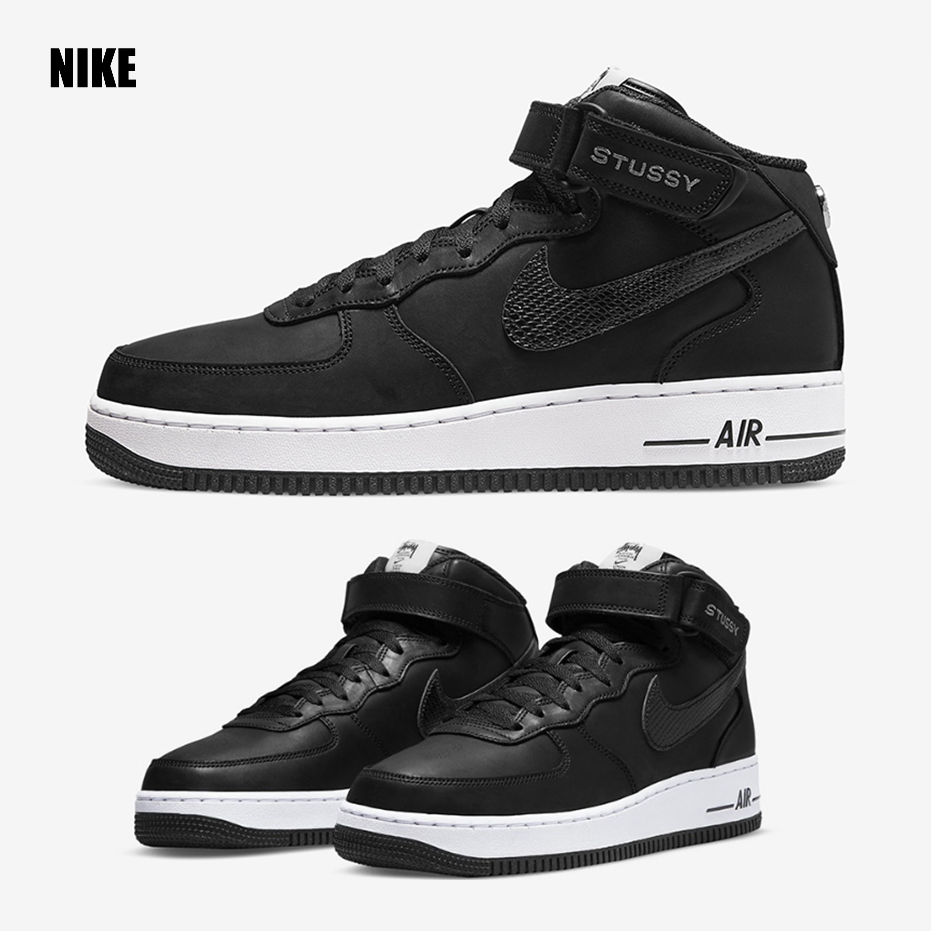 [ステューシー] Nike x Stussy Air Force 1 '07 Mid SP☆送料込