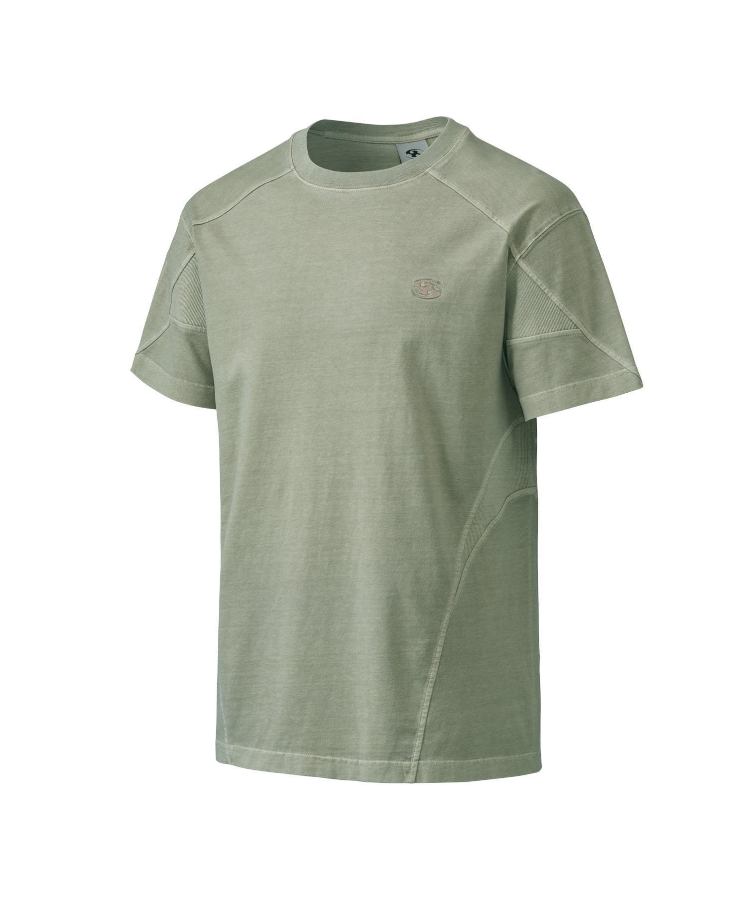 【SANSAN GEAR】 RIB T-SHIRT [MUD KHAKI]