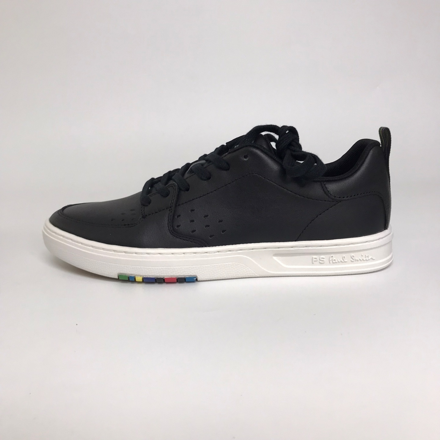 Paul Smith☆メンズストライプ ロートップ レザースニーカー Paul Smith☆メンズストライプ ロートップ レザースニーカー