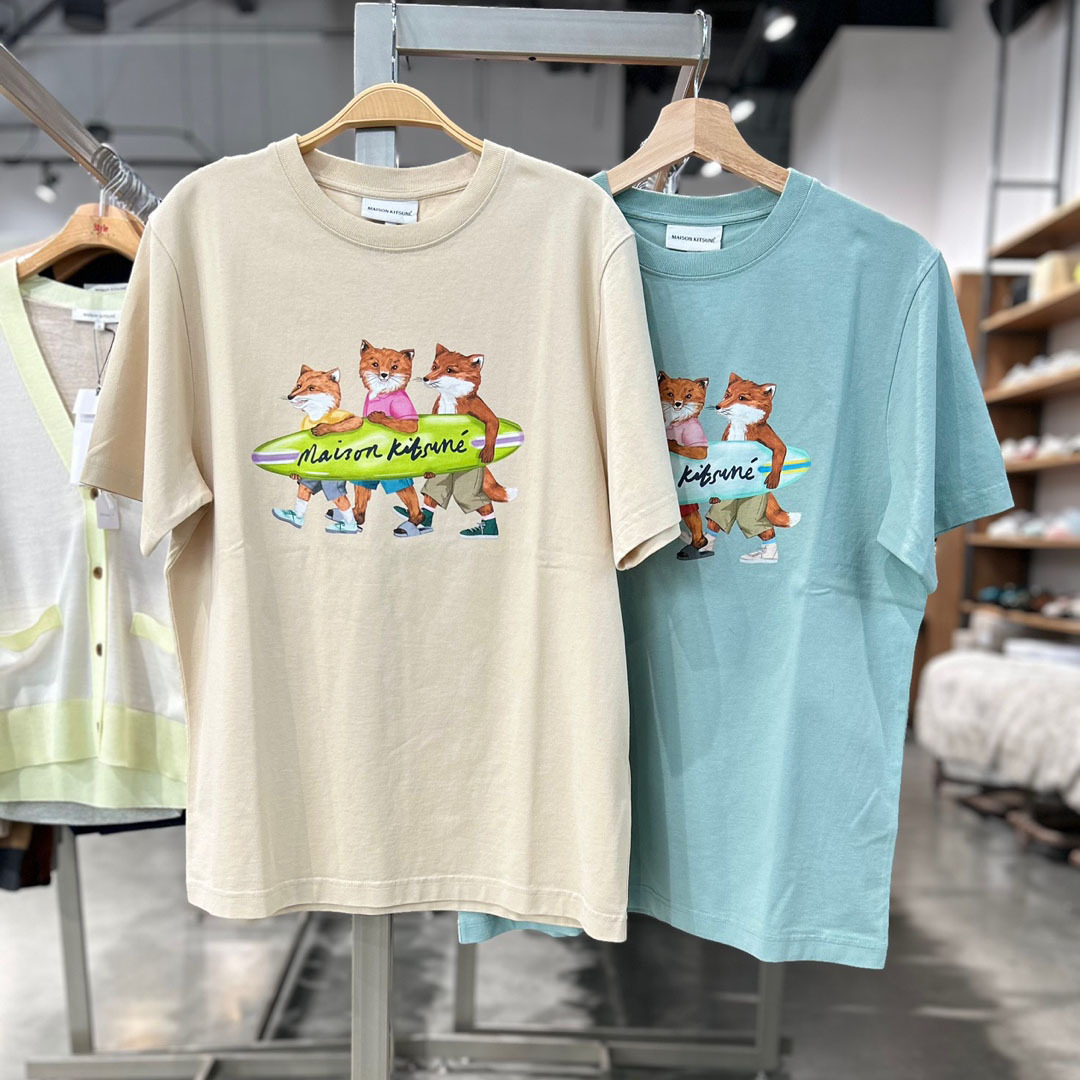 MAISON KITSUNE｜グラフィック Tシャツ MM00120KJ0118