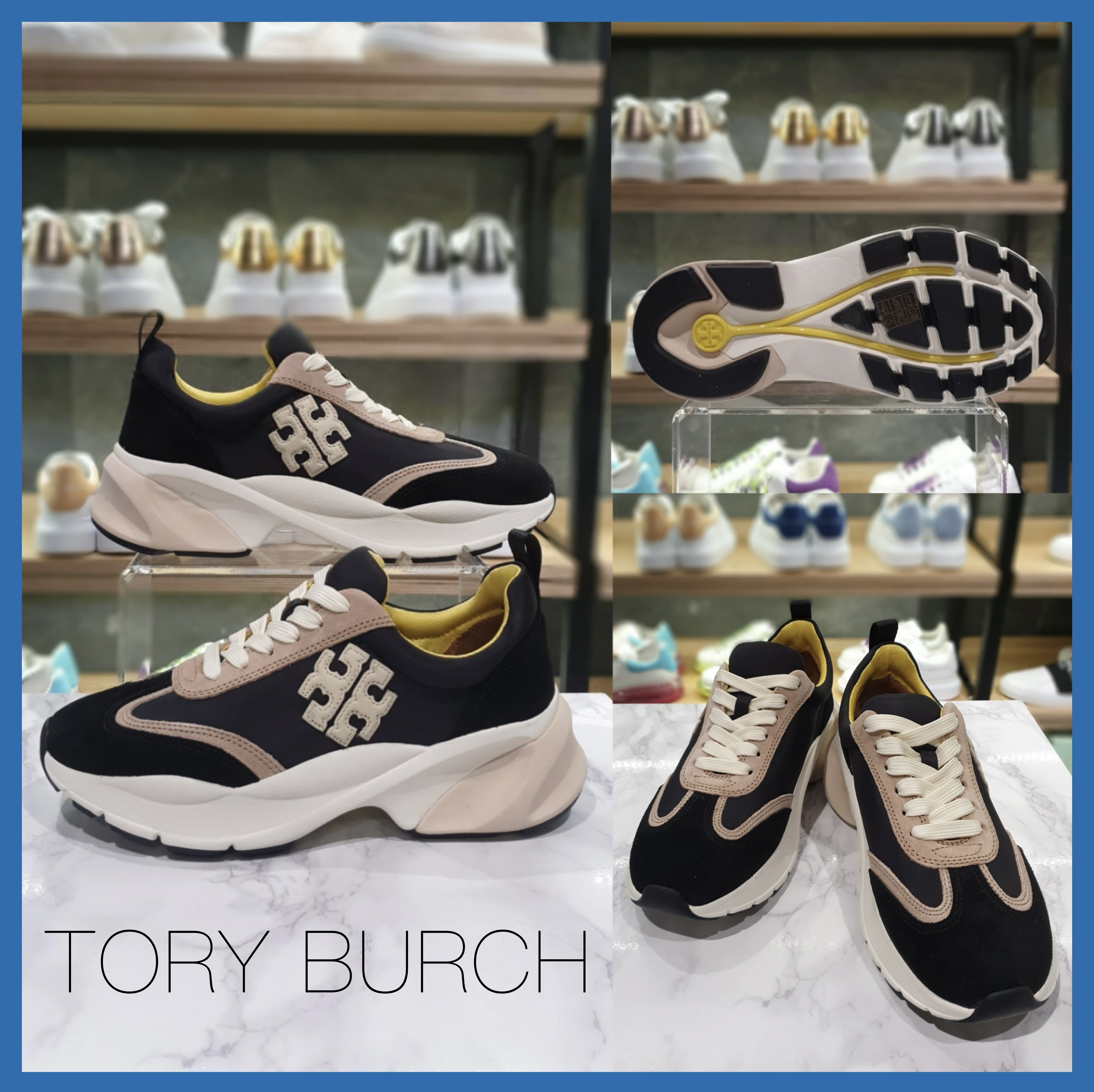 【関税込み】Tory Burch☆ グッドラック トレーナー スニーカー
