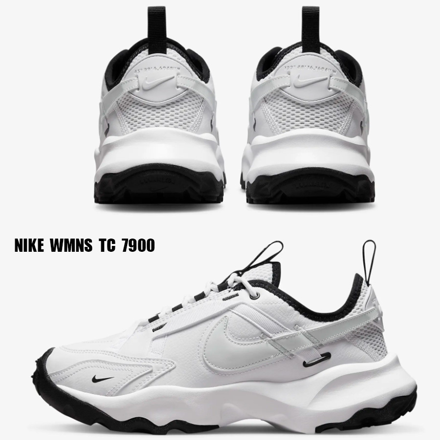 NIKE★WMNS TC 7900★兼用★WHITE/BLACK/WHITE/PHOTON DUST