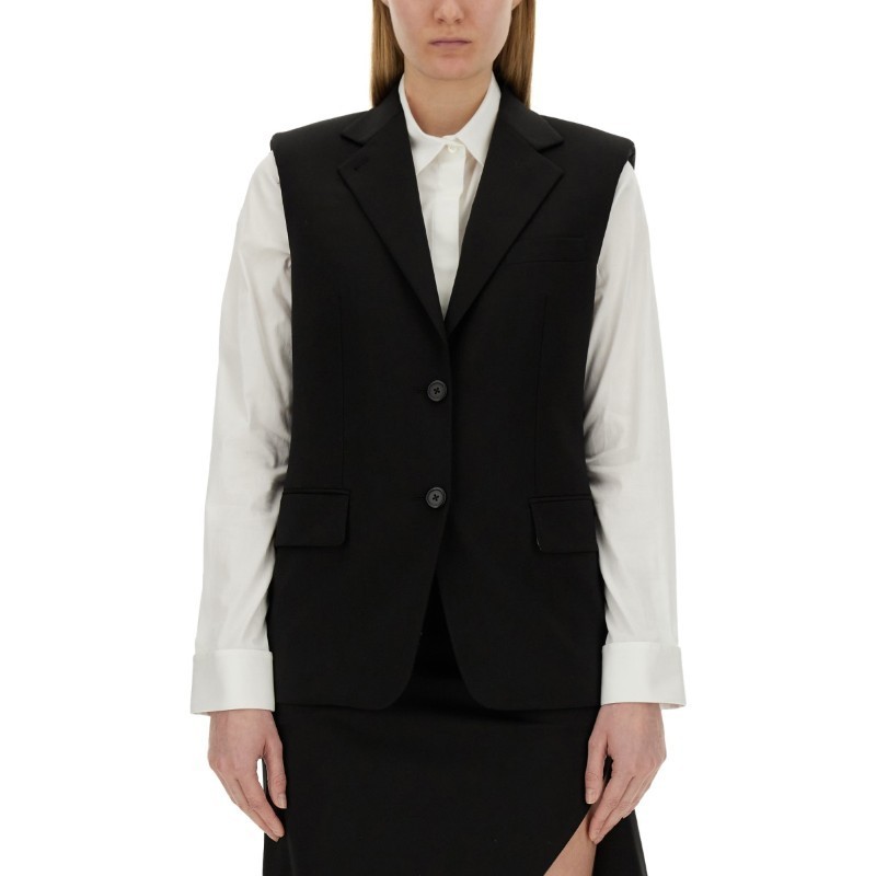 ベスト・ジレ HELMUT LANG SS24 WOOL VEST (O01HW110_001)