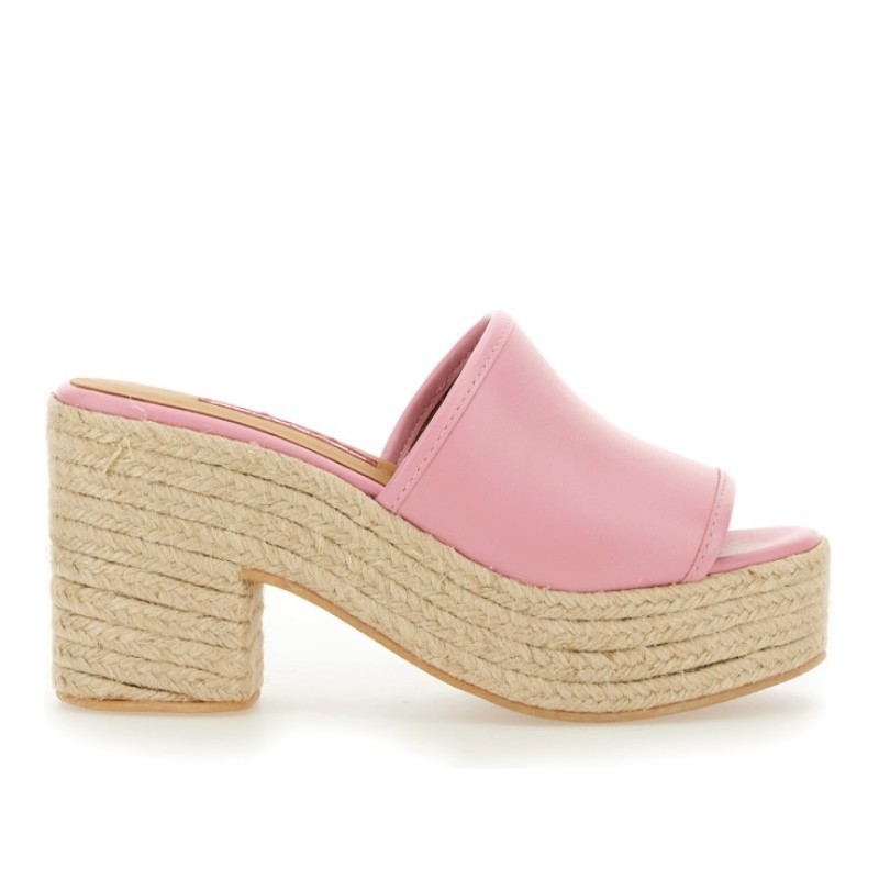 サンダル・ミュール Moschino SS24 LEATHER SANDAL (32143796_0224)