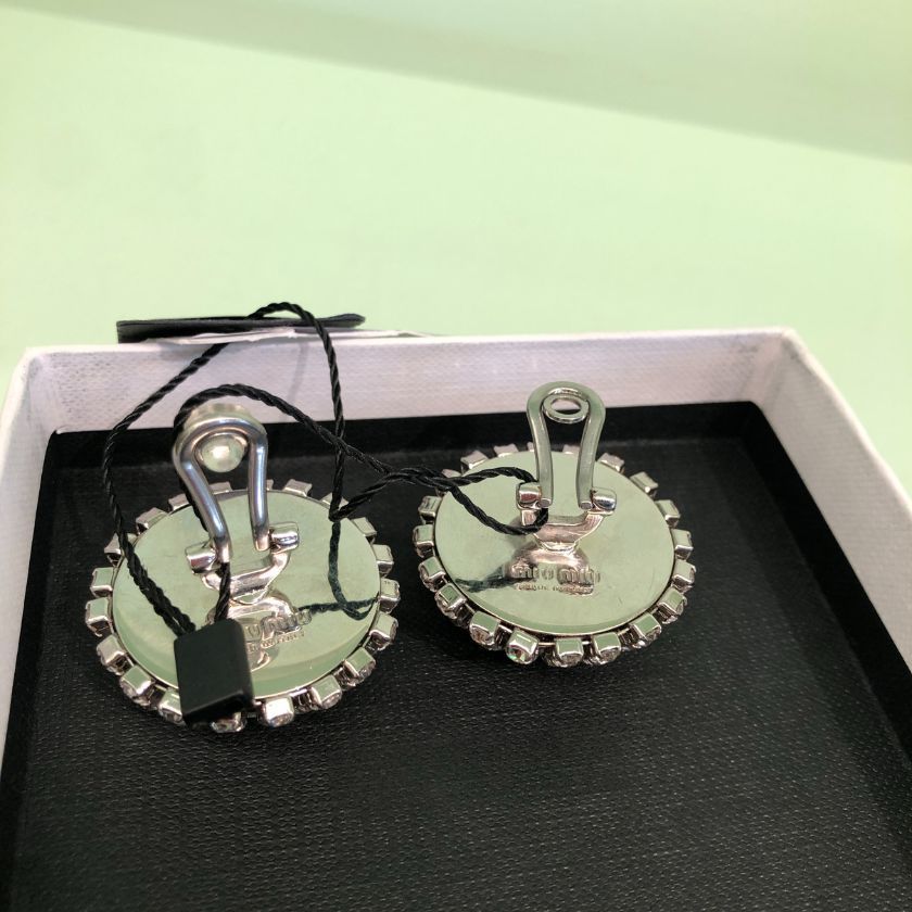 6万取引突破☆UPS速達便利用！【MIUMIU】5JO914 2EFK_イヤリング