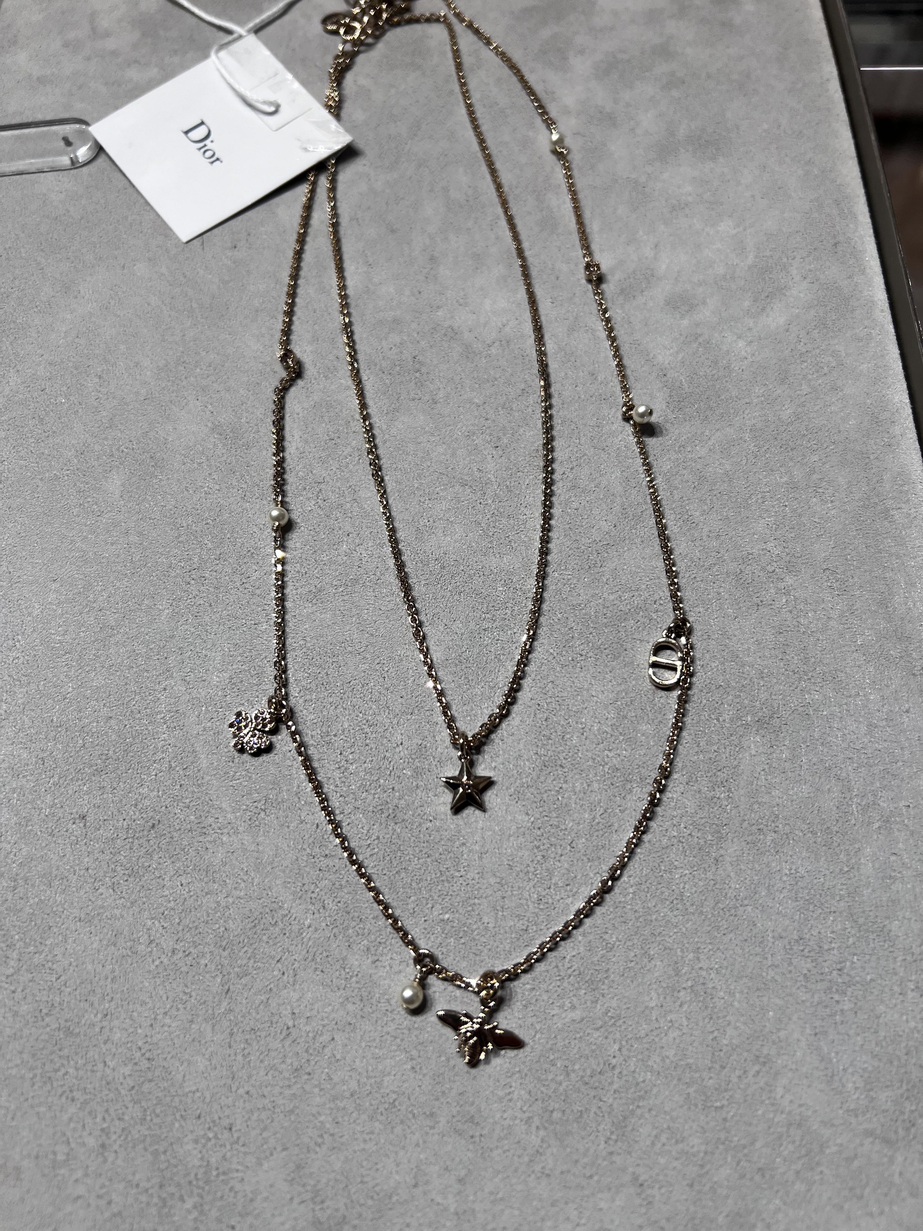 【DIOR直営】セール LUCKY DIOR ネックレス