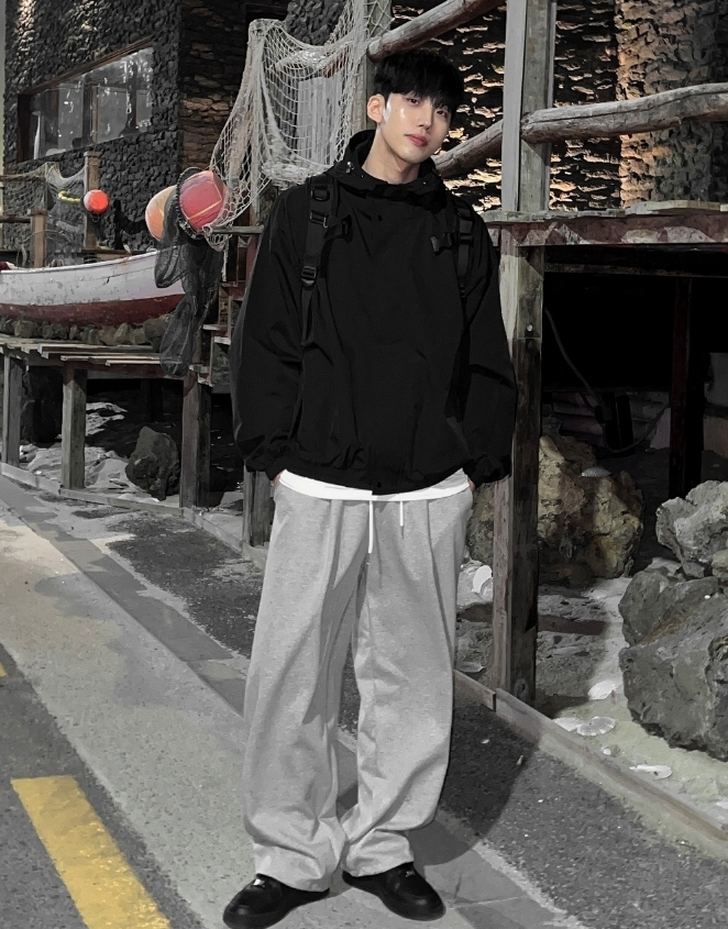 【DEARMINE】Gino Hood Windbreaker