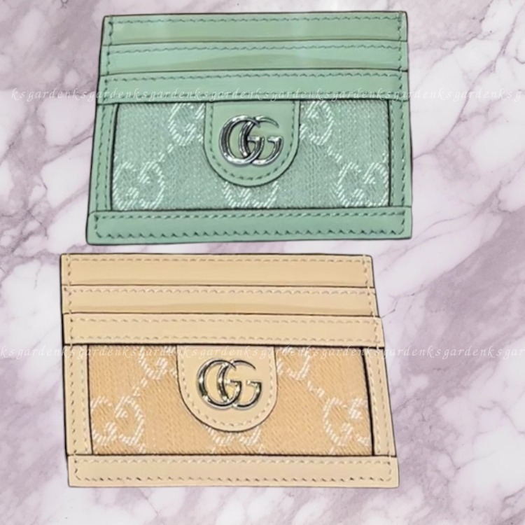 即納！GUCCI〔オフィディア〕GG デニム カードケース