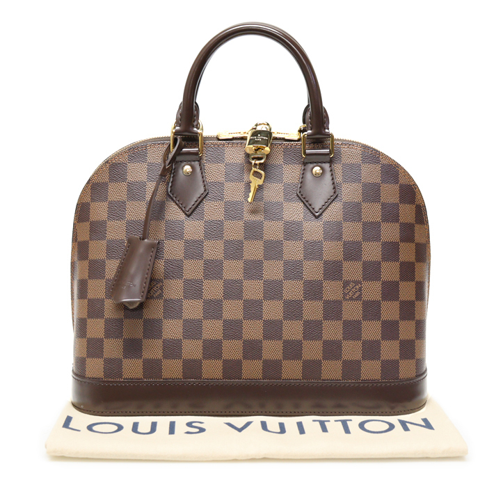 Louis Vuitton ダミエ・エベヌ キャンバス アルマPMトートバッグ