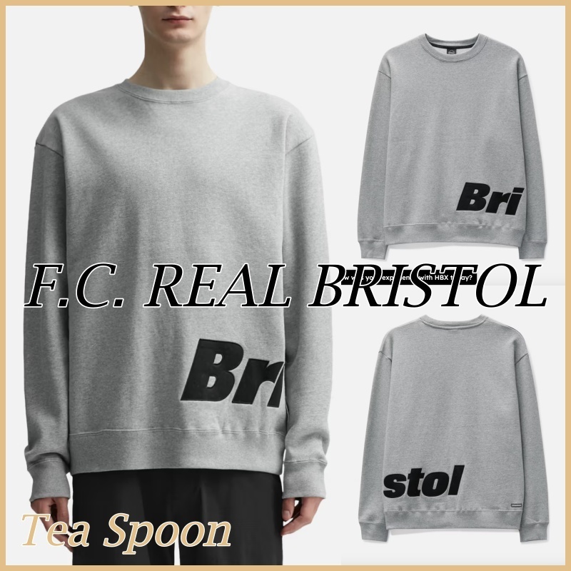 F.C.Real Bristol◆SIDE LOGO CREW SWEAT 送料込