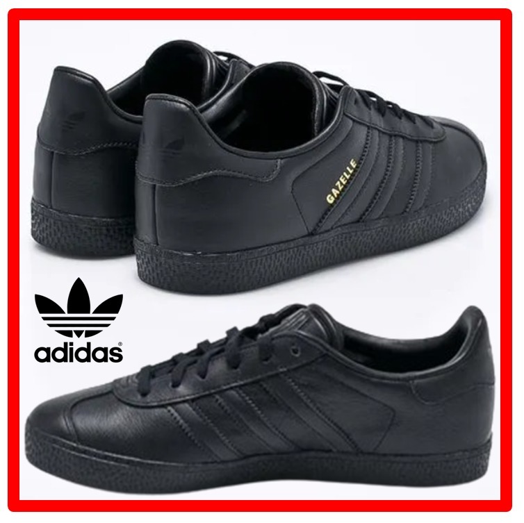 ★人気★【Adidas】★GAZELLE スニーカー★22-30cm★BLACK★