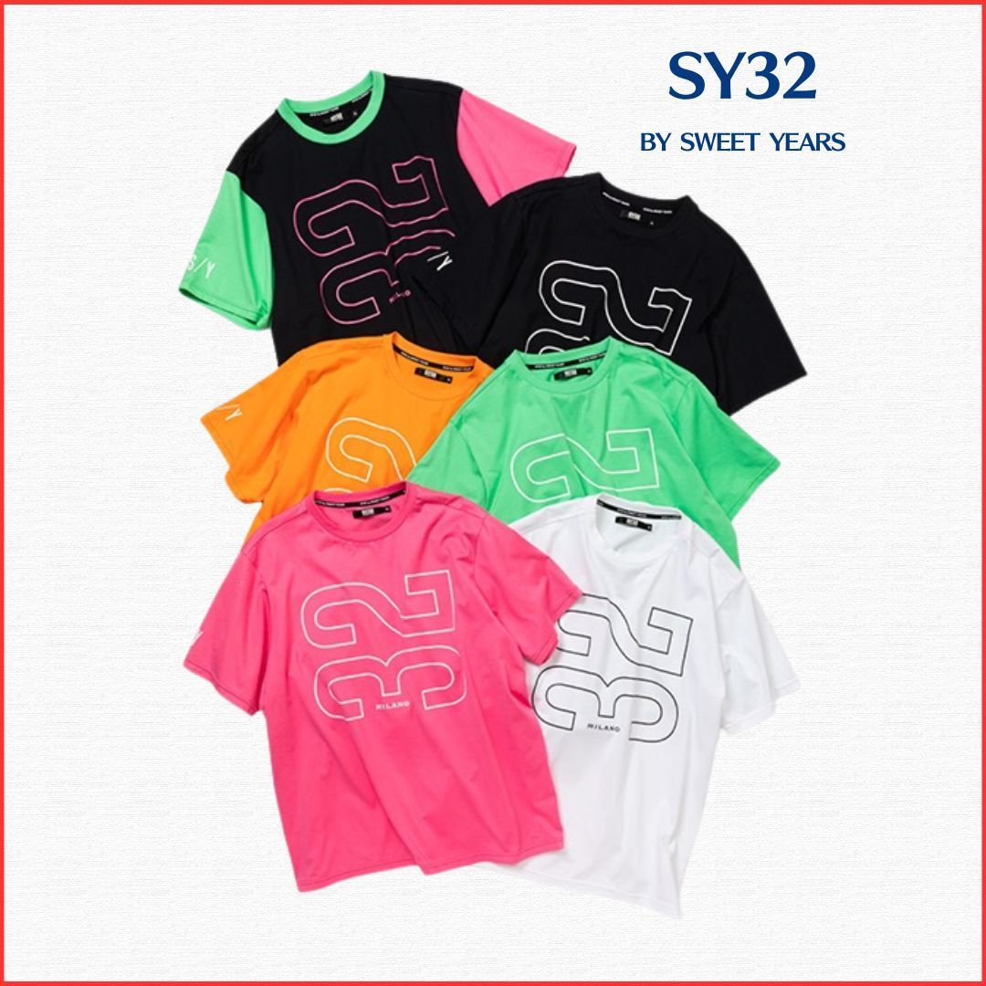 国内発送【SY32 】BASIC BIG 32 LOGO TEE