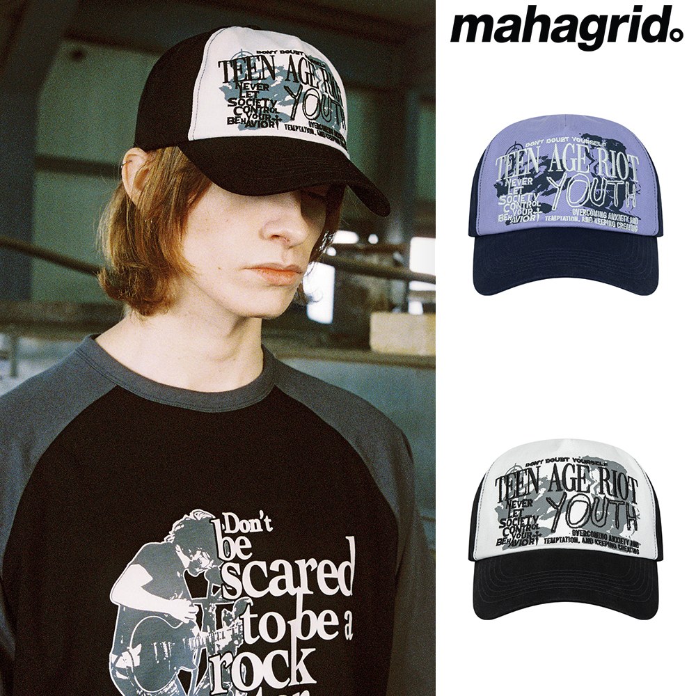 【mahagrid】24SS★ YOUTH TWO TONE BALL CAP