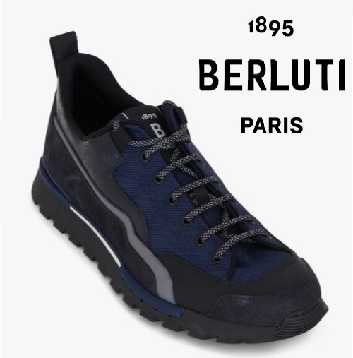 履き心地抜群●Berluti●Fast Trek Scrittoスニーカー