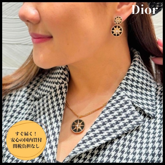 【メダイヨン 輝き】DIOR Rose des Vents ミディアム ネックレス