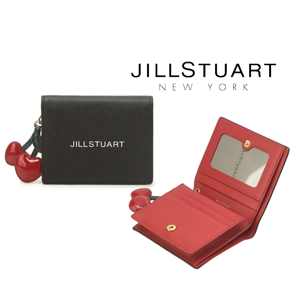 【JILLSTUART】ペーパーチェリー折りたたみ財布★送料・関税込