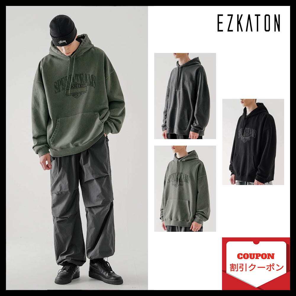 ★関税/送料込★EZKATON☆SPEED PIGMENT HOODIE