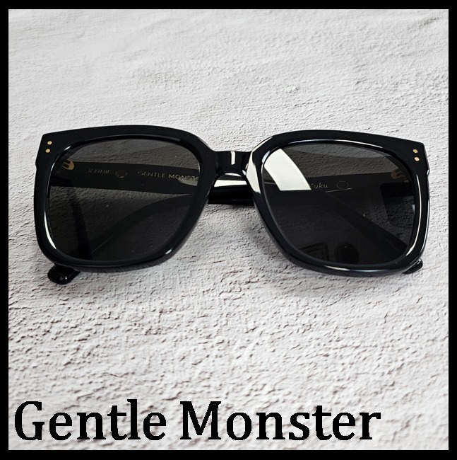 ☆関税込☆GENTLE MONSTER★JENNIE KUKU Black★サングラス★