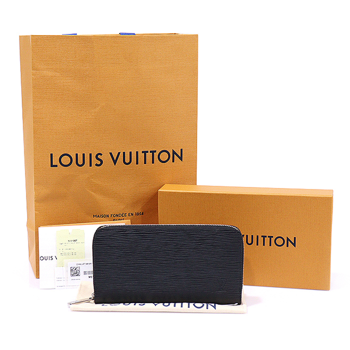 Louis Vuitton ルイヴィトン エピ レザーシルバージップウ長財布