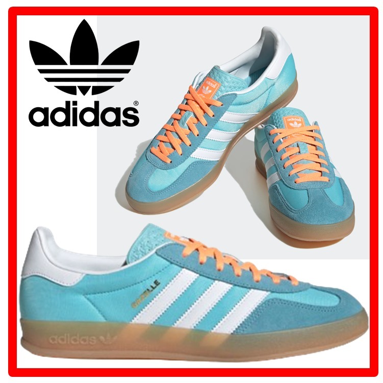 ★人気★【adidas】★GAZELLE INDOOR ガゼル★22-32cm★BLUE★