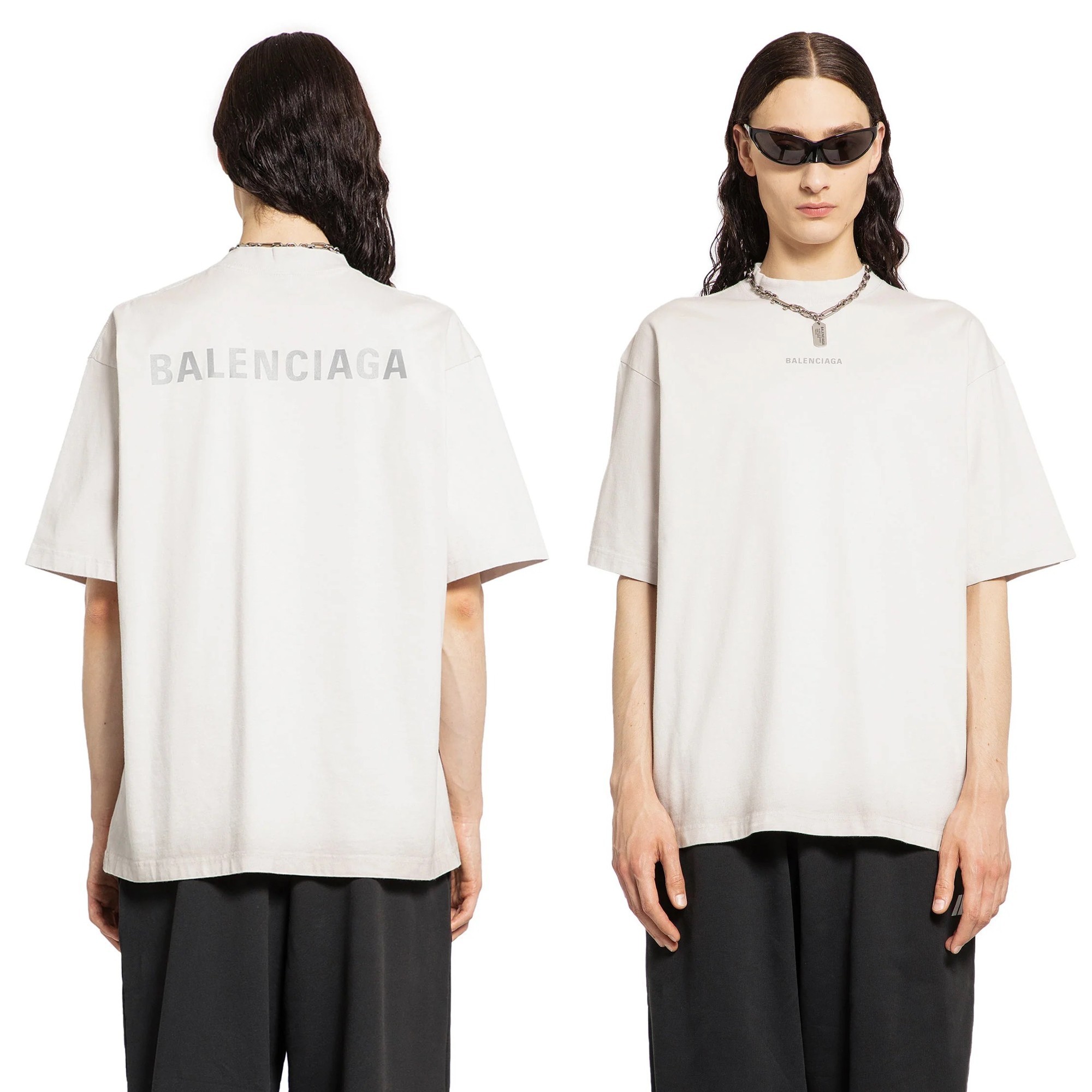 【関税送料込み】BALENCIAGA BALENCIAGA BACK Tシャツ
