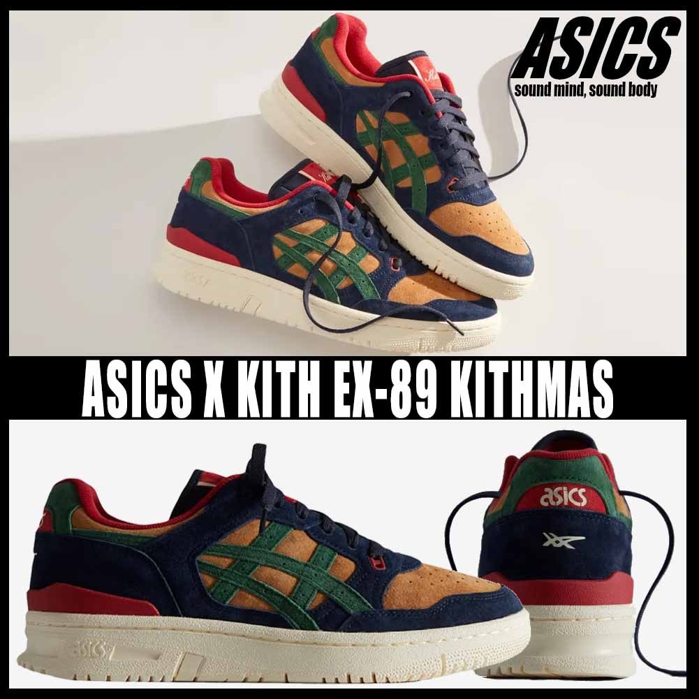◆コラボ商品◆ASICS x KITH EX89 KITHMAS◆関税/送料込◆