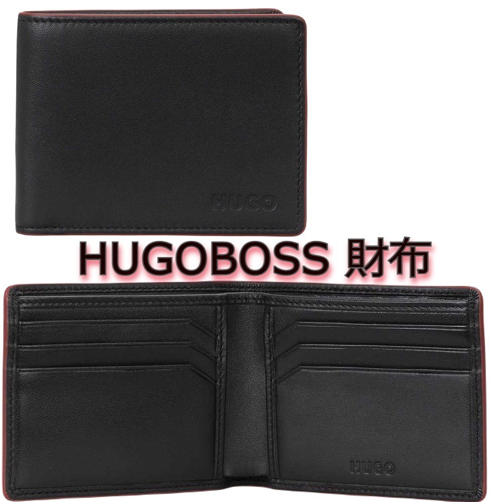 限定 ＮＥＷ HUGO BOSS  折りたたみ財布 6CC 税送料込み