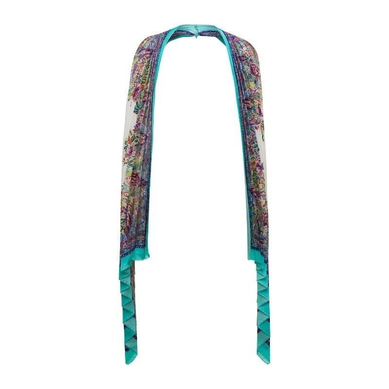 マフラー・ストール ETRO SS24 PRINTED PLEATED STOLE (WAXA0011 AS257X0800)