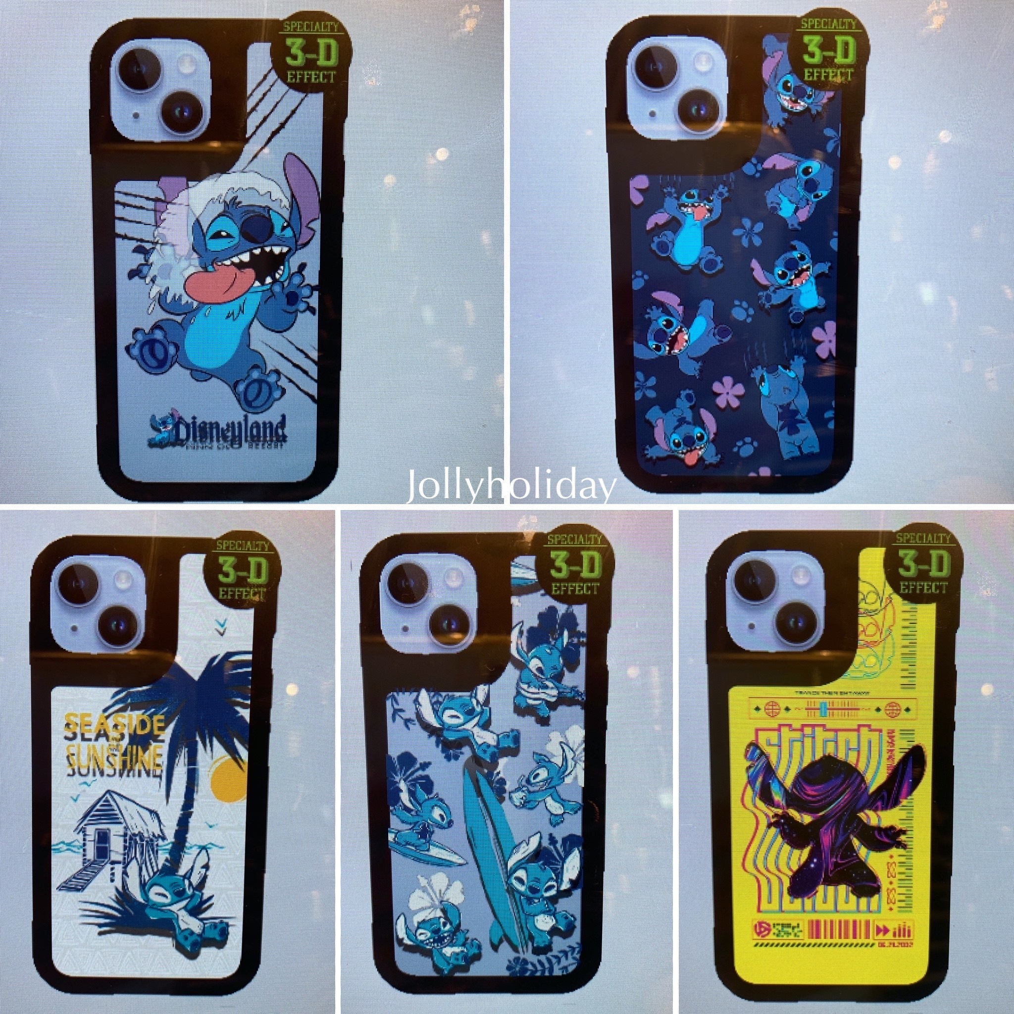☆US Disney Parks☆スティッチ 3DiPhoneケース各種