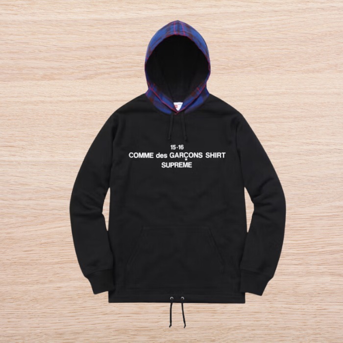 ★Supreme×ギャルソンコラボ★入手困難★FW15 Garcons フーディ