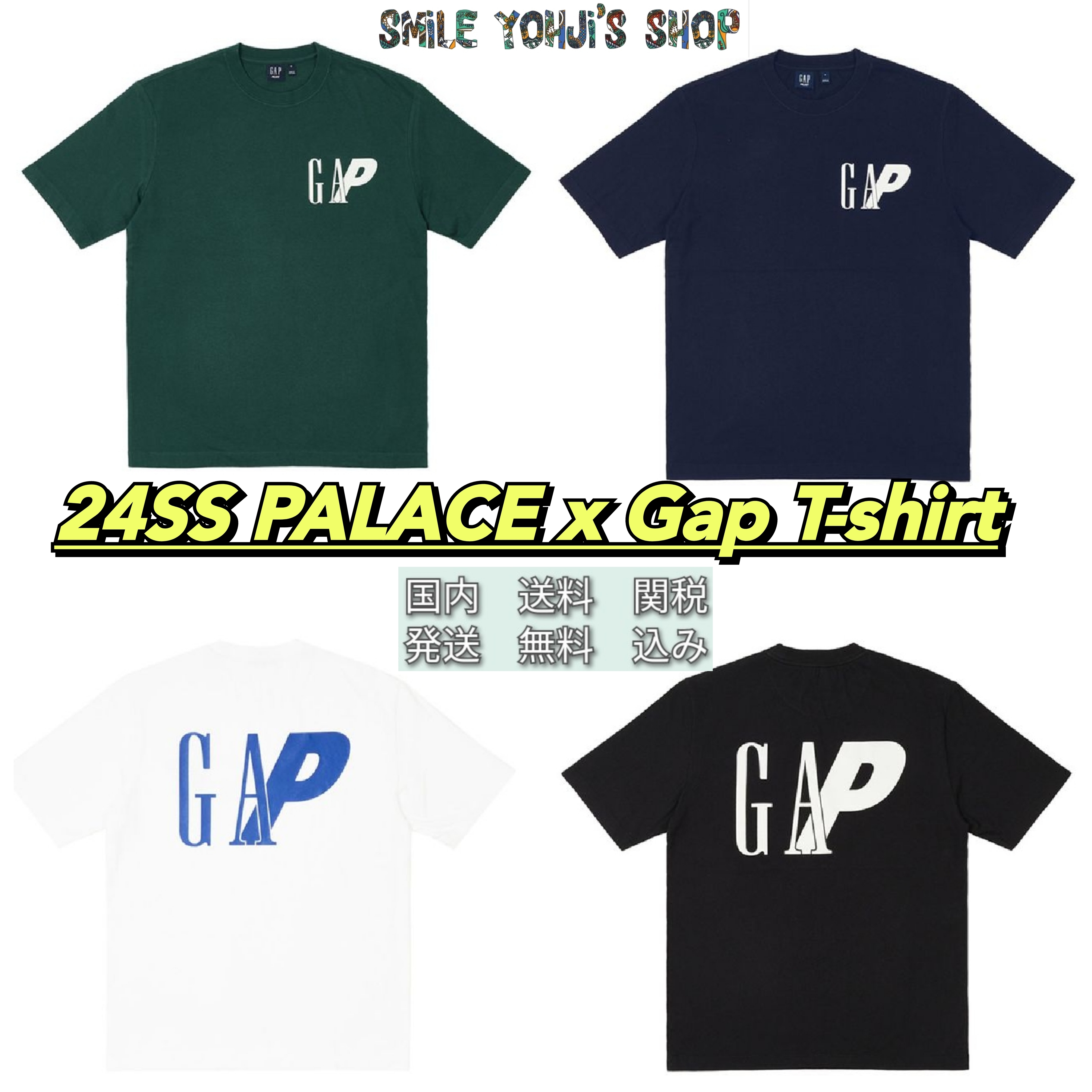 ★24SS 大人気★PALACE x Gap T-shirt