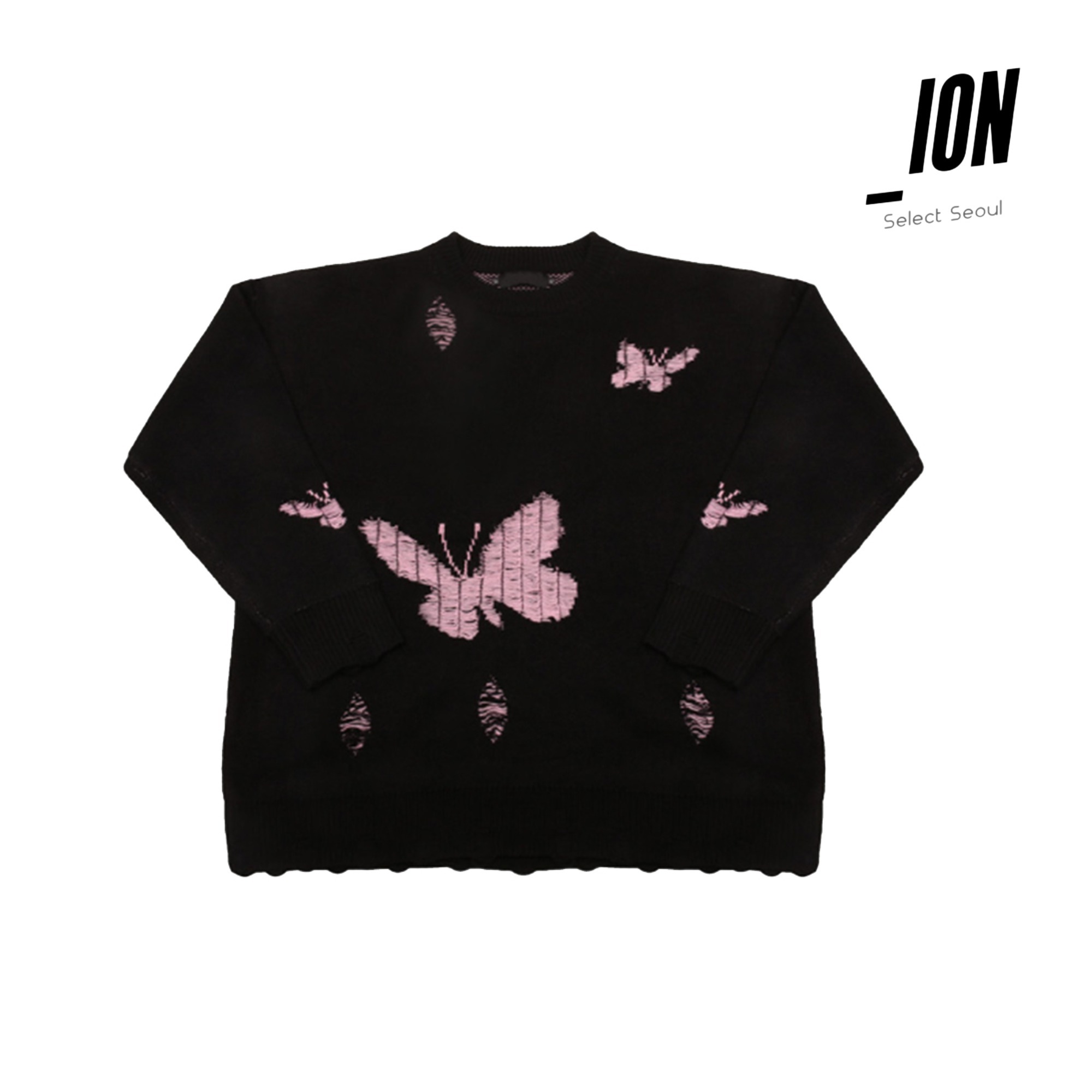 ニット・セーター IONSEOUL Pink Butterfly Sweater Knit